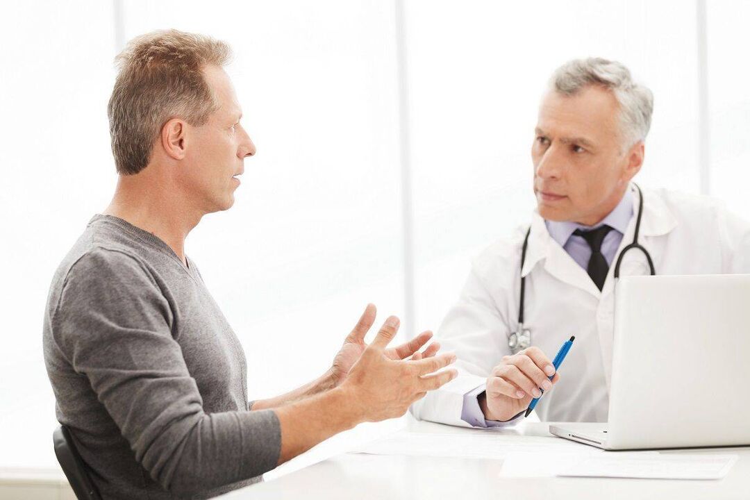 See a doctor for prostatitis symptoms